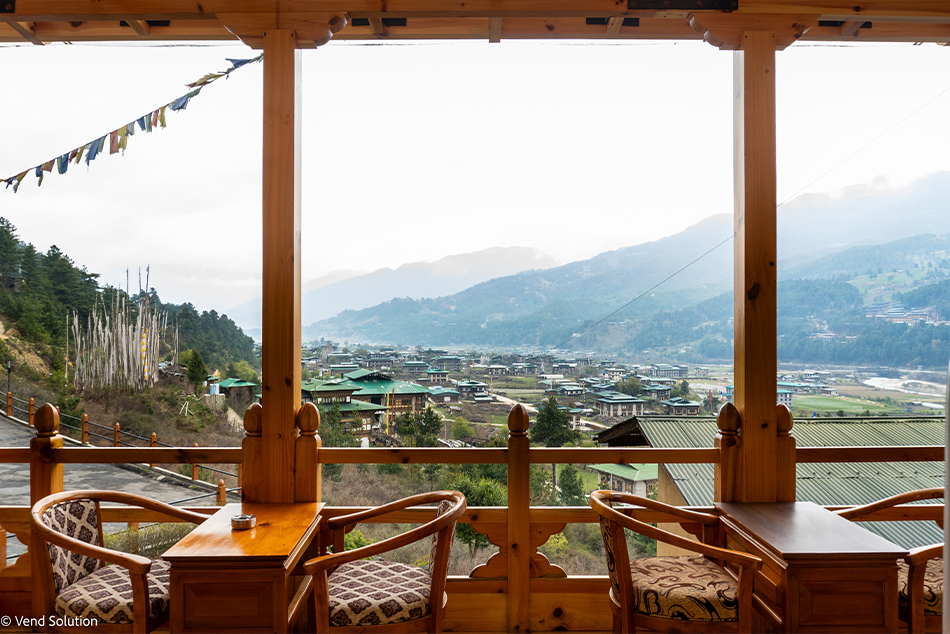 Lounge and Cafe View 2
