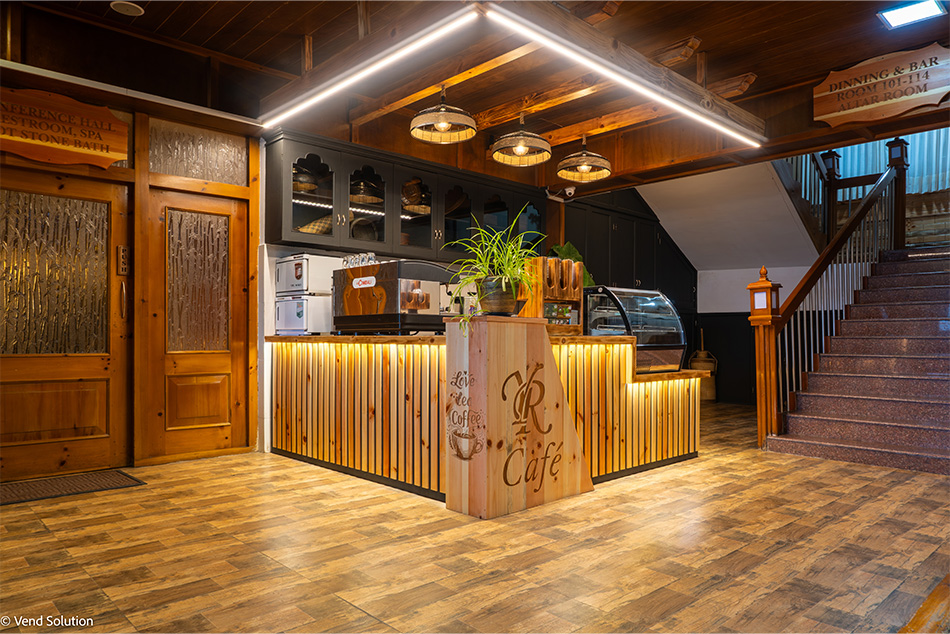 Lounge and Cafe View 1